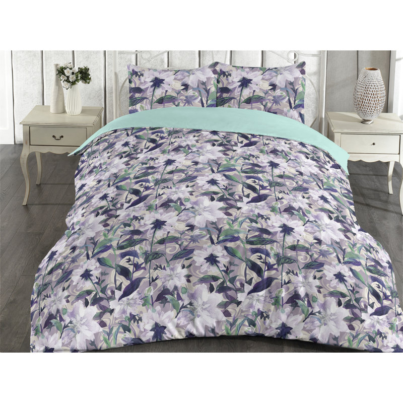 Floral Horizon Duvet Cover Set NCU0DV341